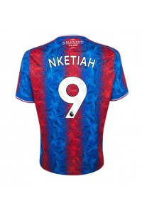 Fotbalové Dres Crystal Palace Eddie Nketiah #9 Domácí Oblečení 2024-25 Krátký Rukáv